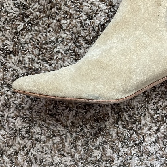 Joie Barleena Suede Cone-Heel Booties (38.5) - Picture 15 of 16